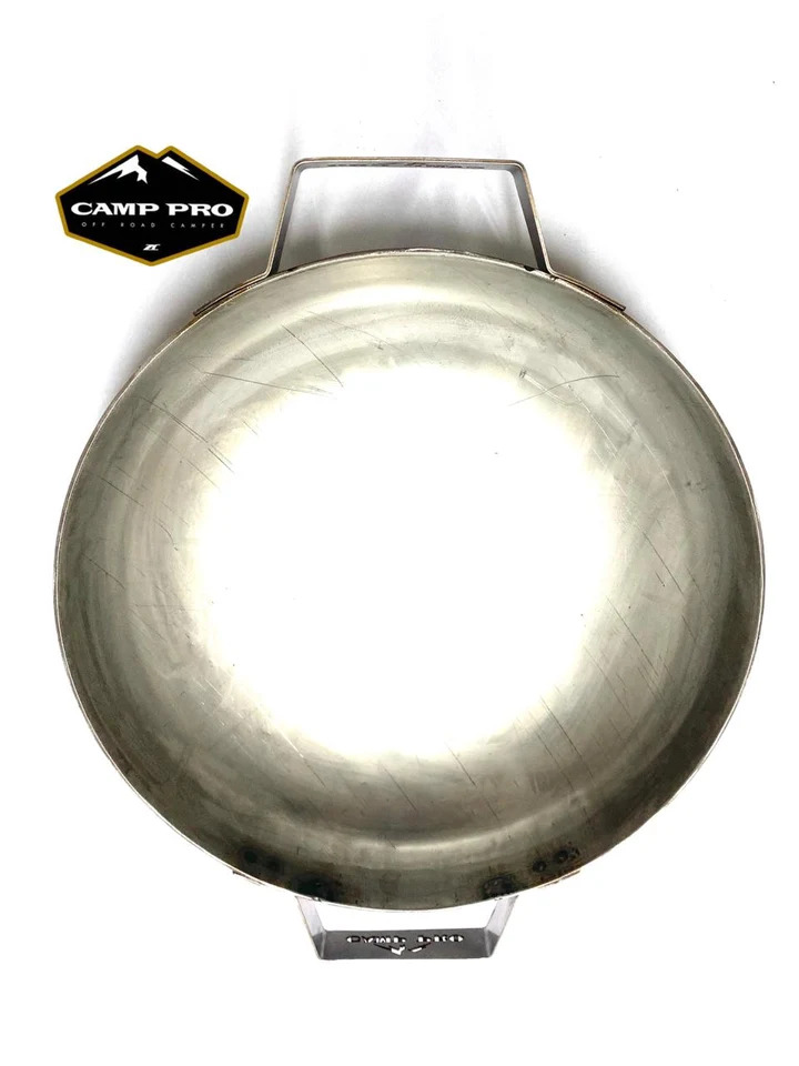 Sartén Wok de 14.5" 100% Acero Inoxidable - Image 2